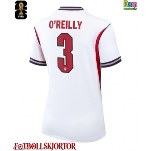 England Nico O'Reilly #3 Hemmatröja Dam VM 2026 Kortärmad